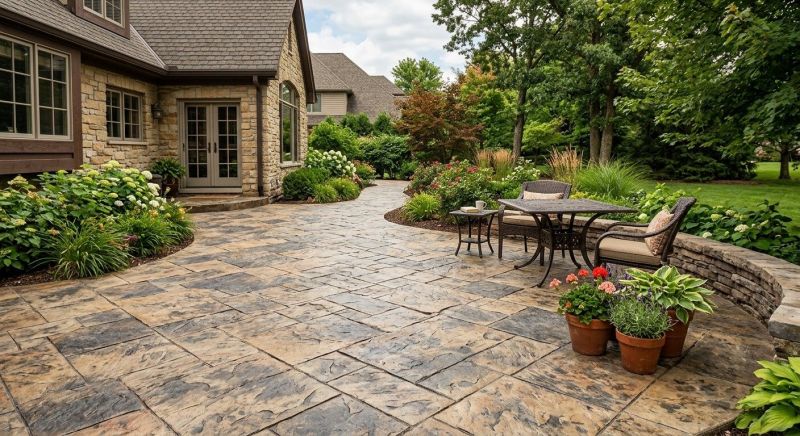 Concrete Overlay Installation in Frisco, TX