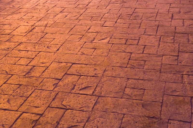 Textured Concrete Installation in Frisco, TX